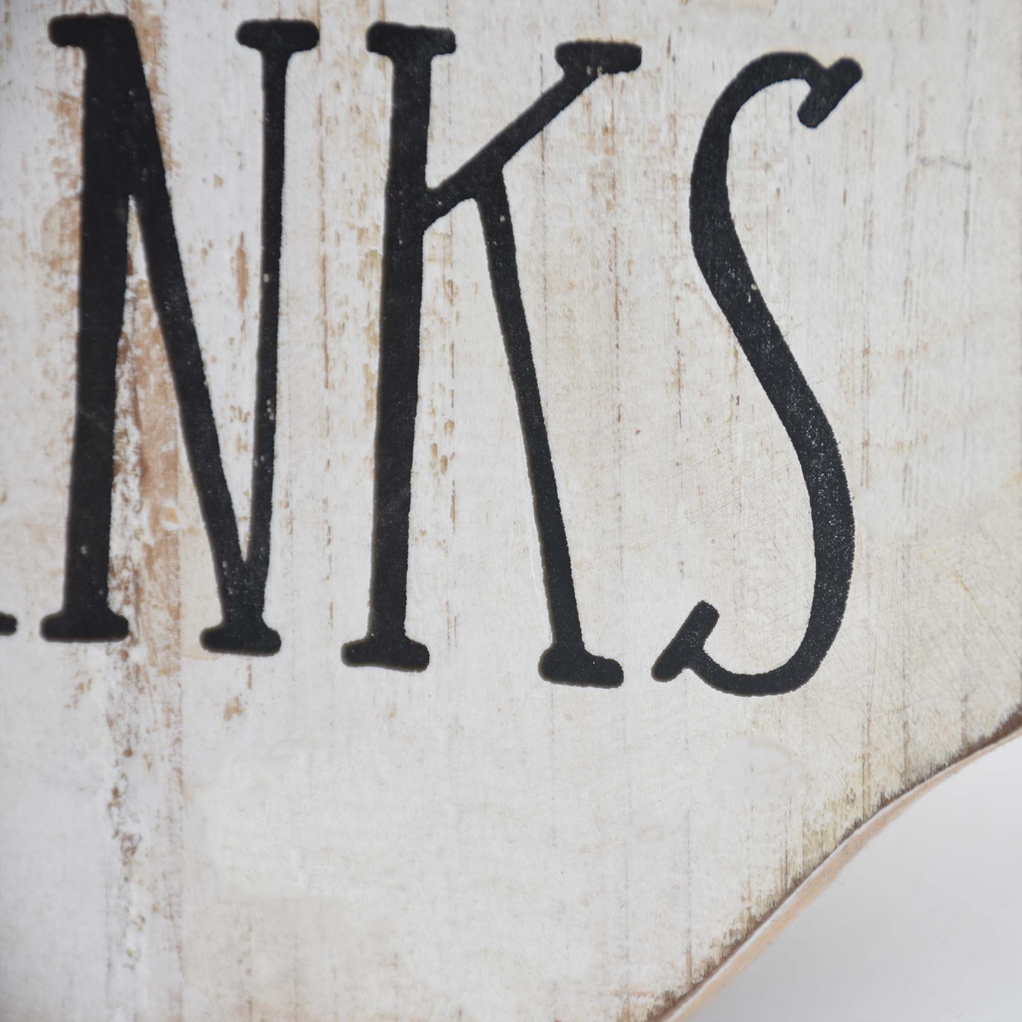 Give Thanks Wood Sign Decor,Farmhouse Havrest Sign