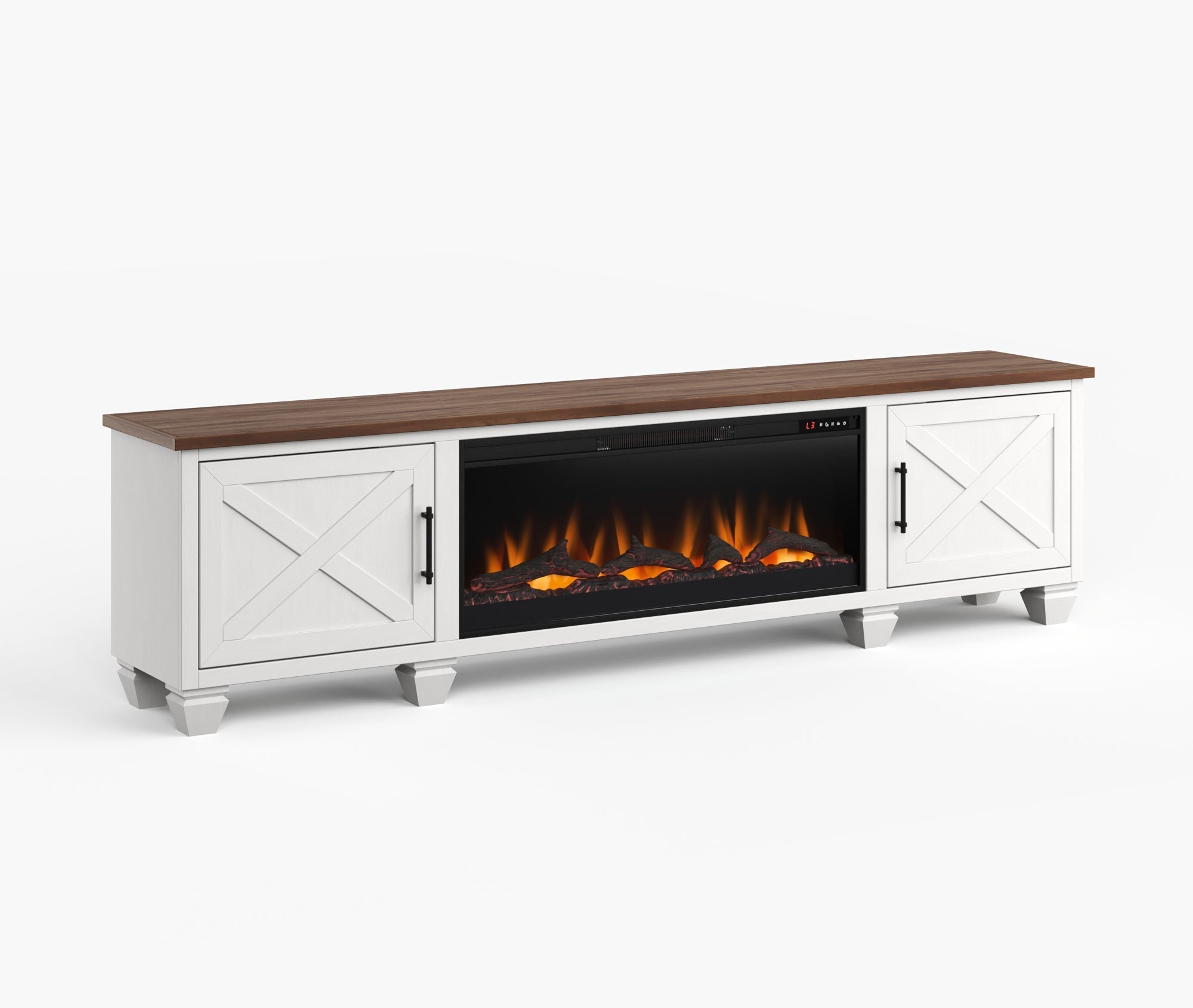 95" Liberty Fireplace TV Stand