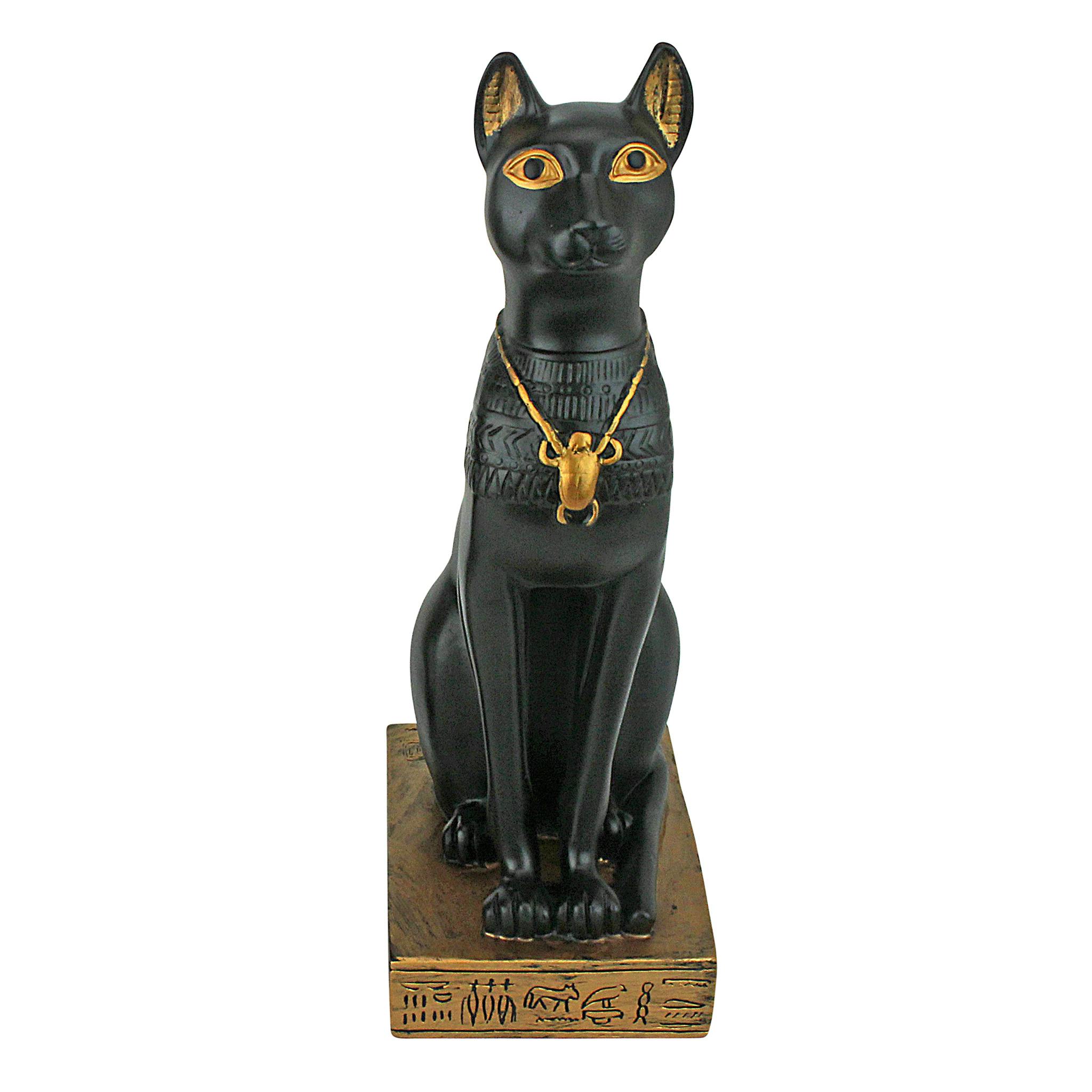 Egyptian Cat Goddess Bastet Statue (Bastet without Earrings)