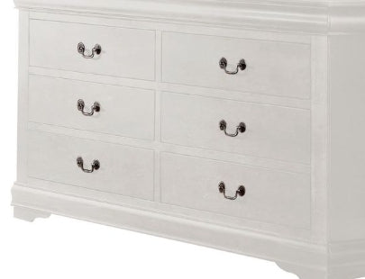 Louis Philippe White Finish Dresser