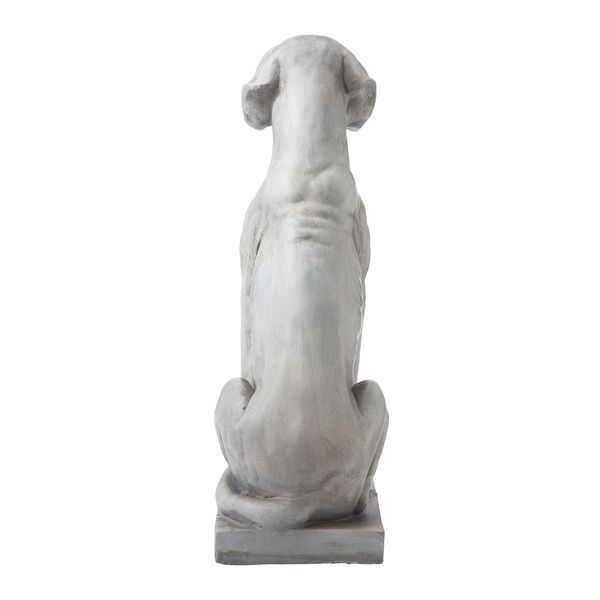 Sitting Labrador Dog Statue