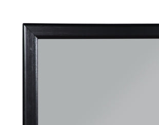 Louis Philippe Black Finish Mirror
