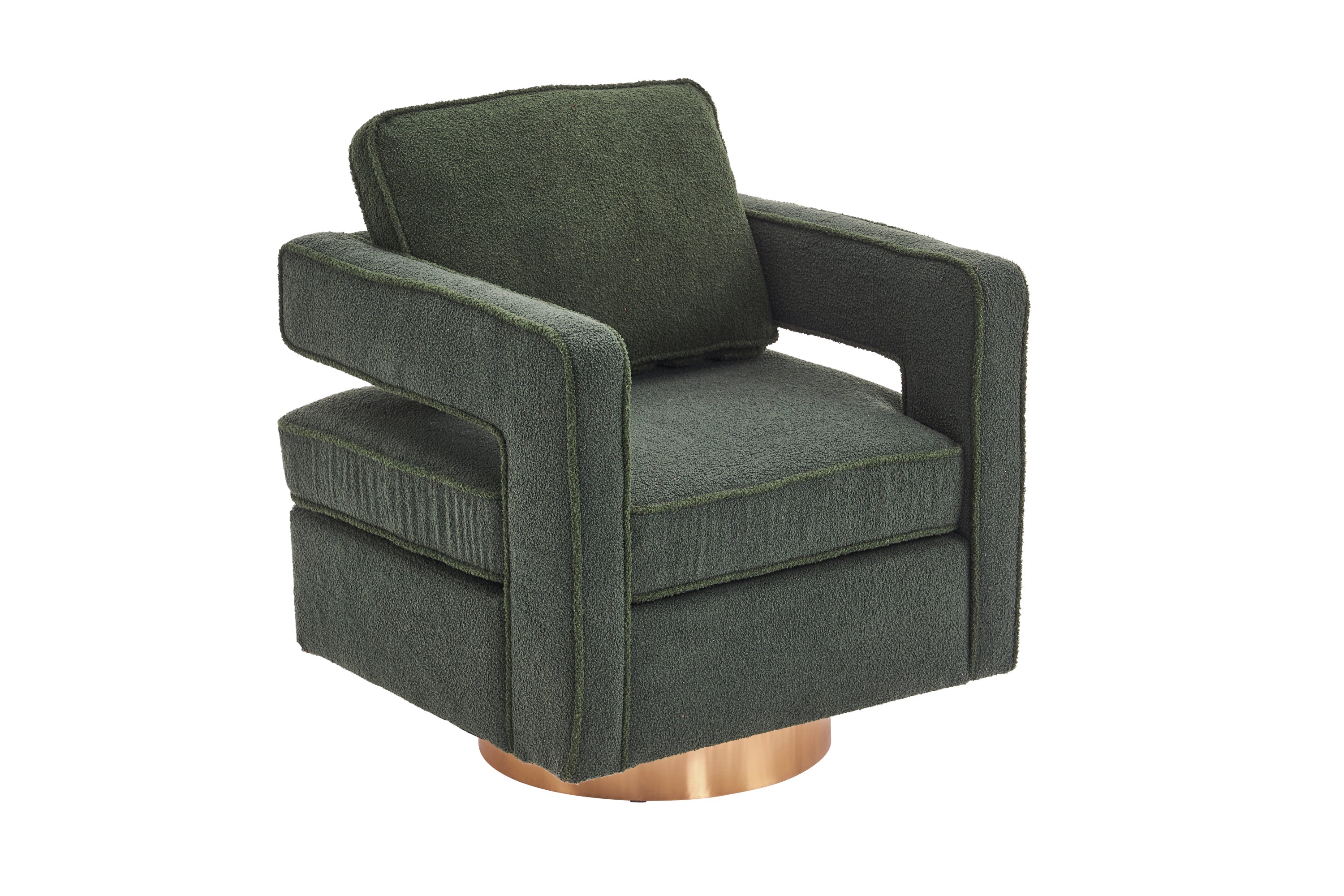 360 Degree Swivel Club Modern Accent Single Sofa Chair