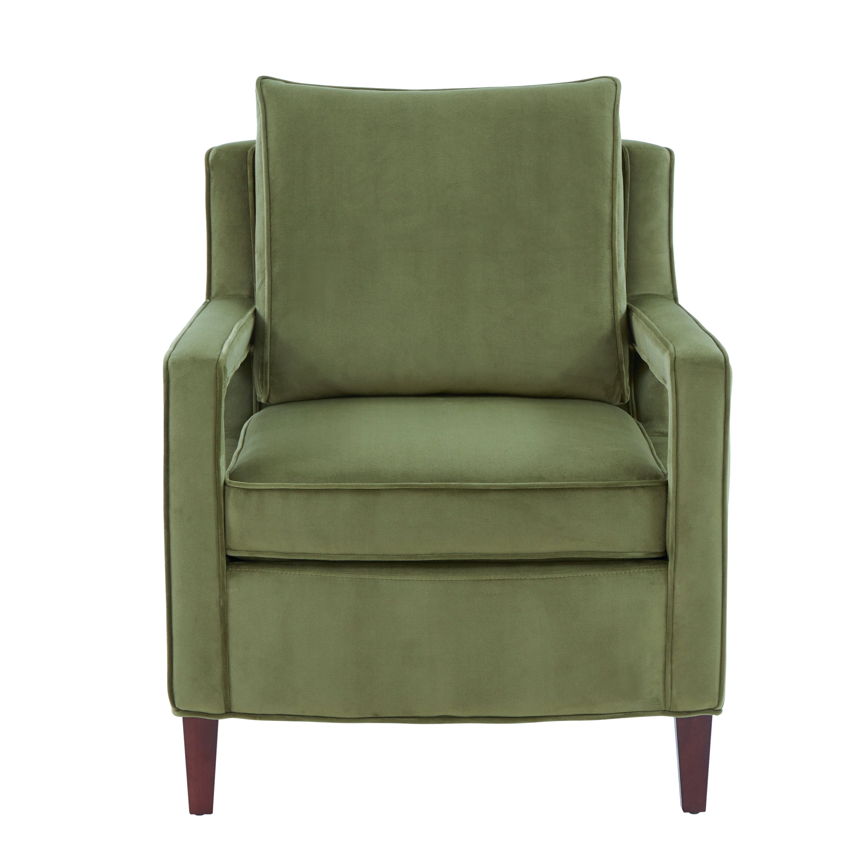 Alina Velvet Accent Arm Chair