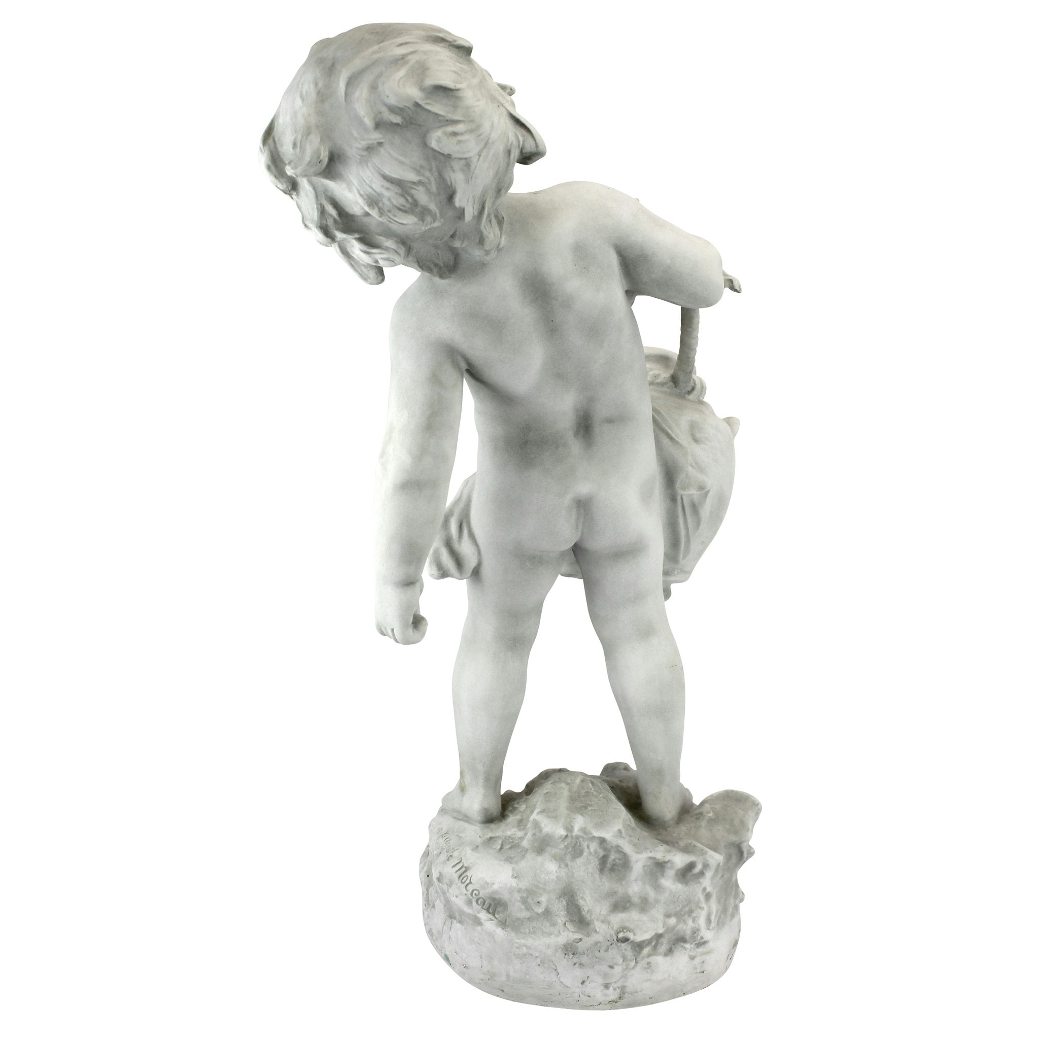 Young Child Urn Carrier Garden Statue