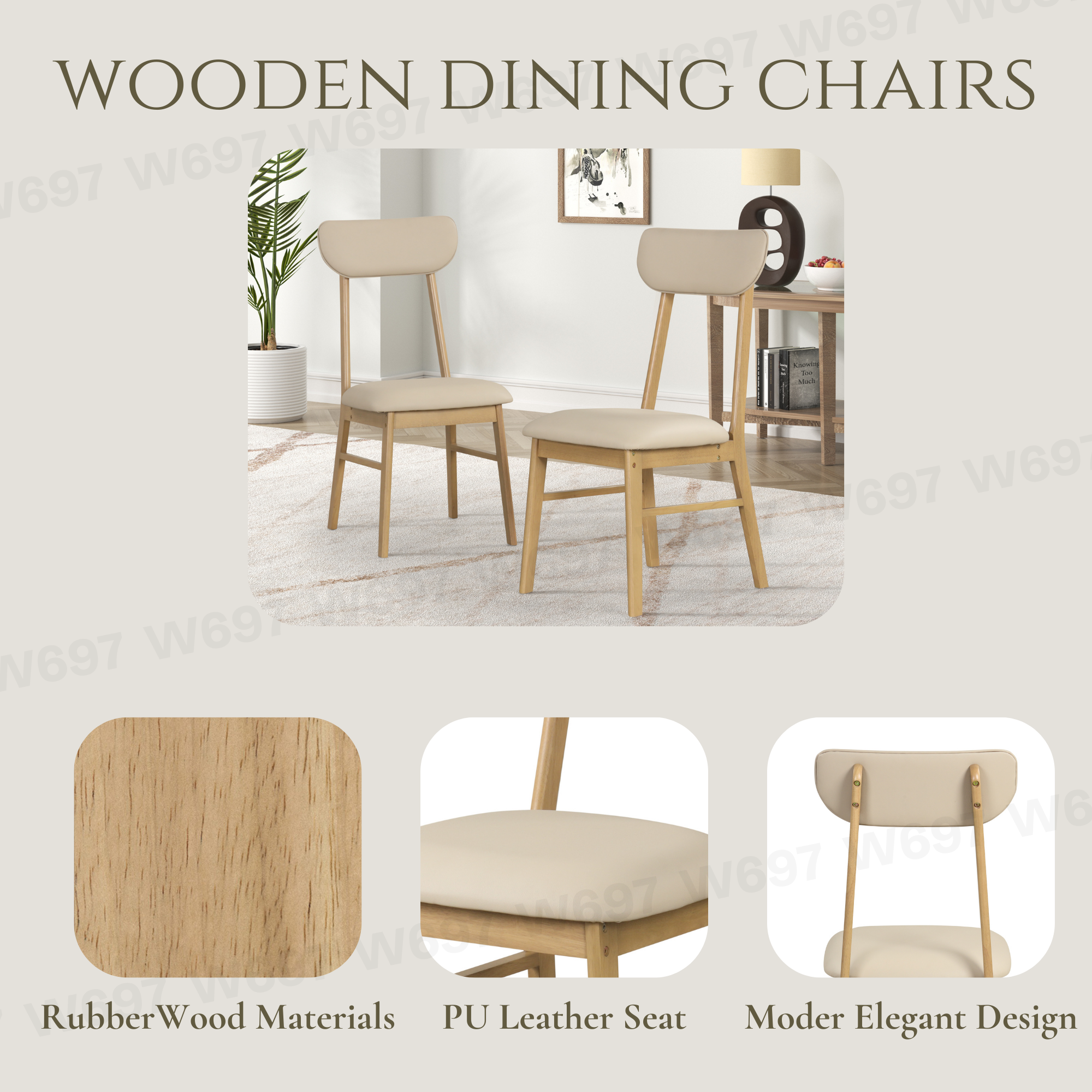 Solid Wood Dining Set