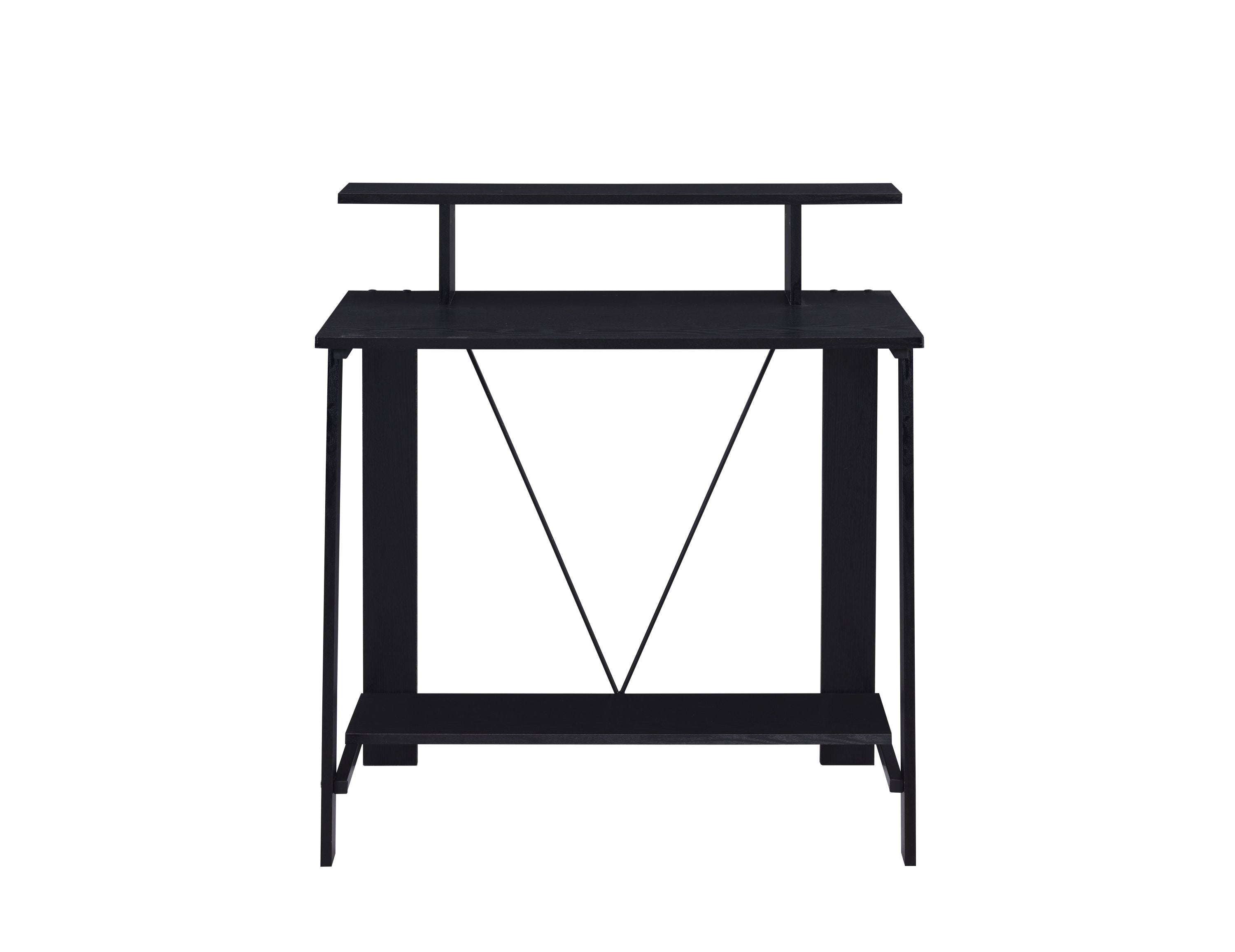 Nypho Black Finish Writing Desk