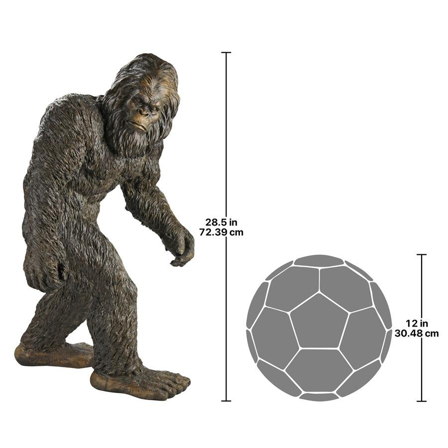 Bigfoot, the Garden Yeti Statue: Large