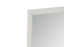 Louis Philippe White Finish Mirror