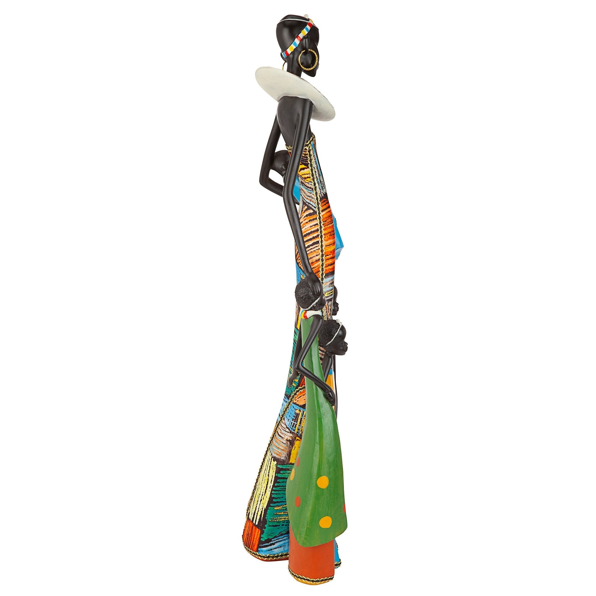 Celebrating Motherhood African Abstract Sculpture