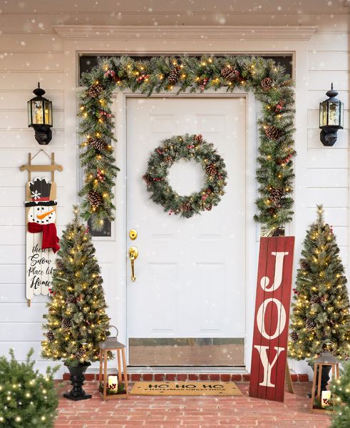 Christmas 42''H Wooden "JOY" Porch Sign Decor