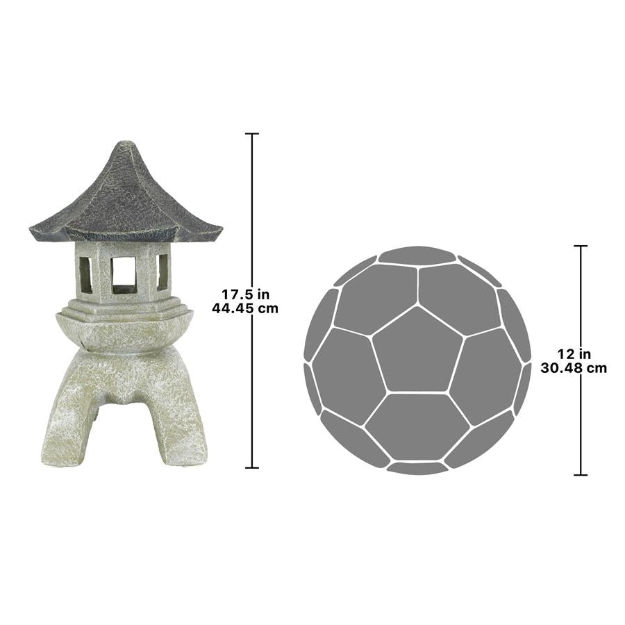 Pagoda Lantern Sculpture: Large