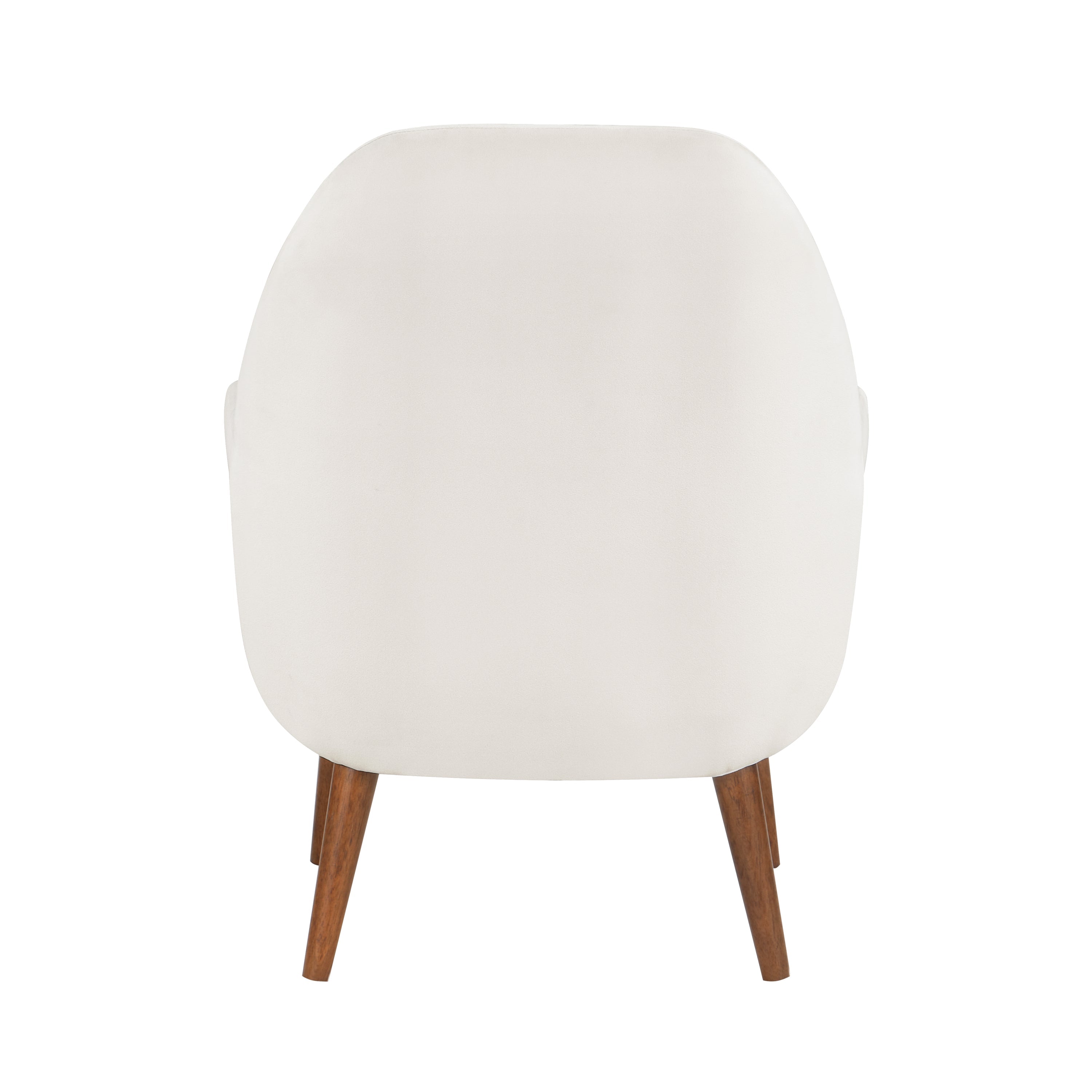 Astrid Mid-Century Sea Oat Velvet Arm Chair