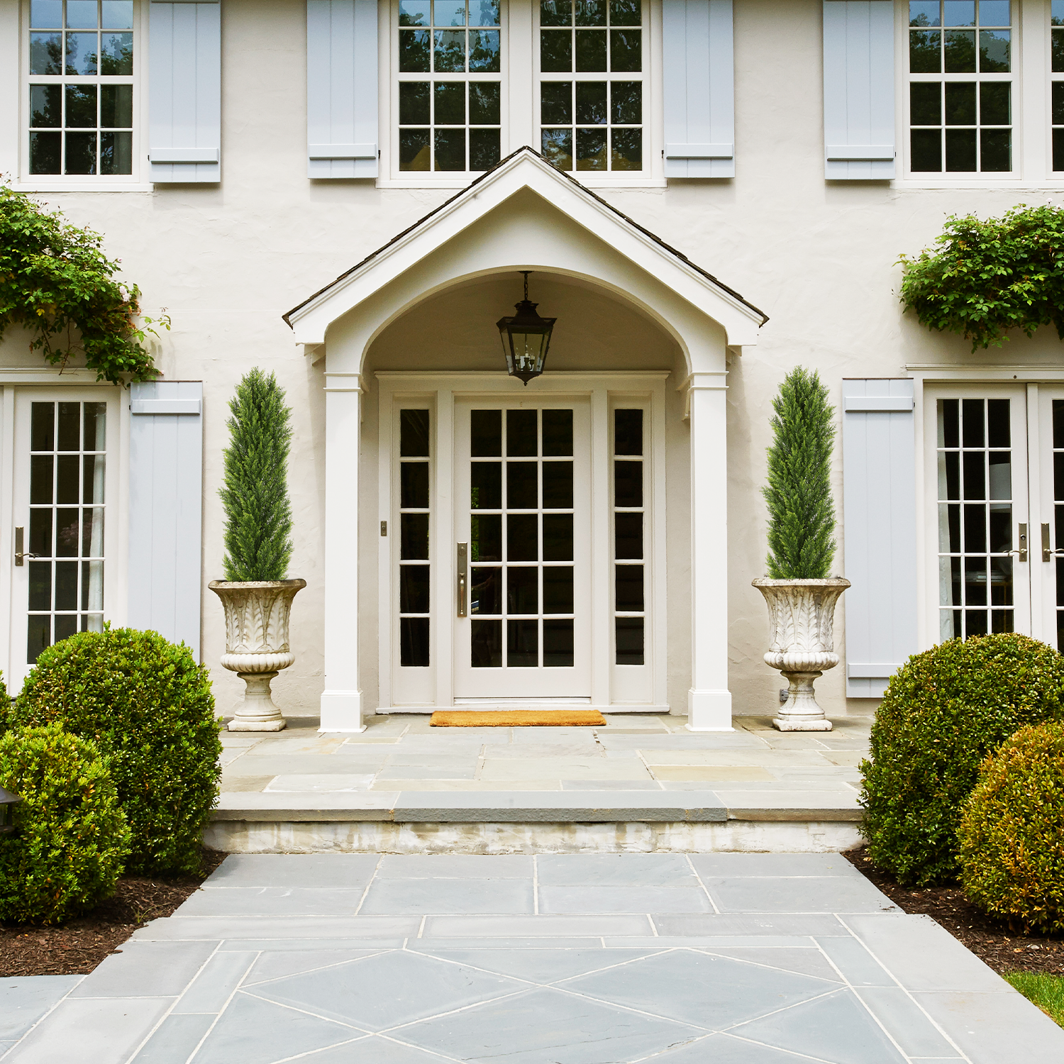 Faux Boxwood Pine Greenery Trees -Cedar Cypress Plants