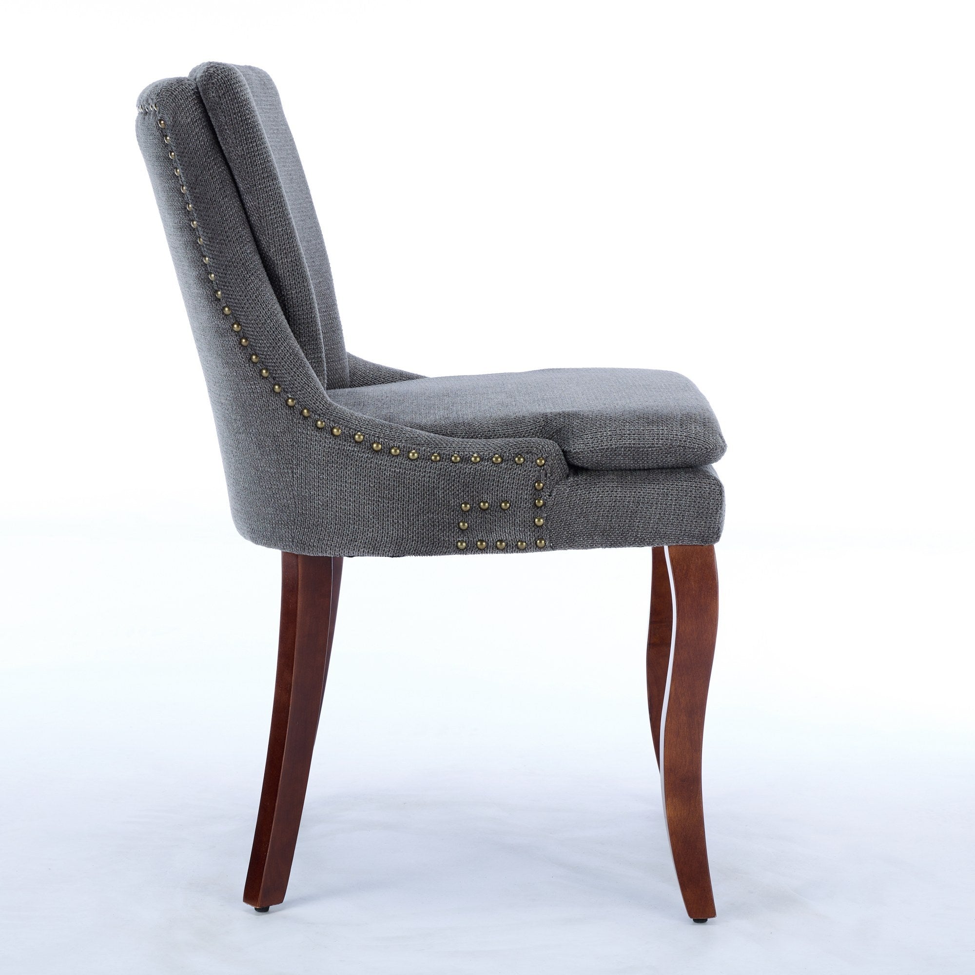 Modern Dining Chairs Set of 2, Gray
