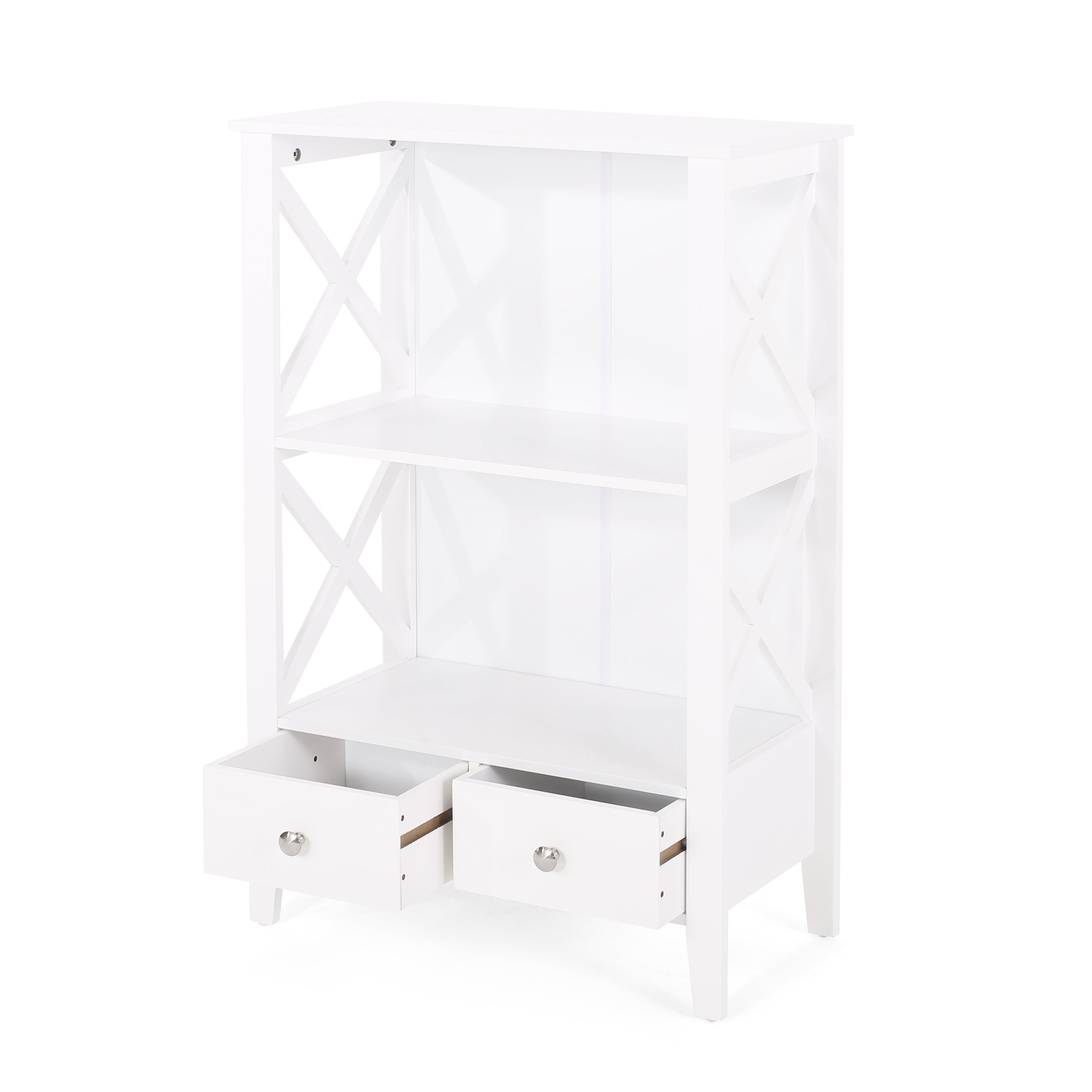 Tm Home 2 Drawer Storage Rack