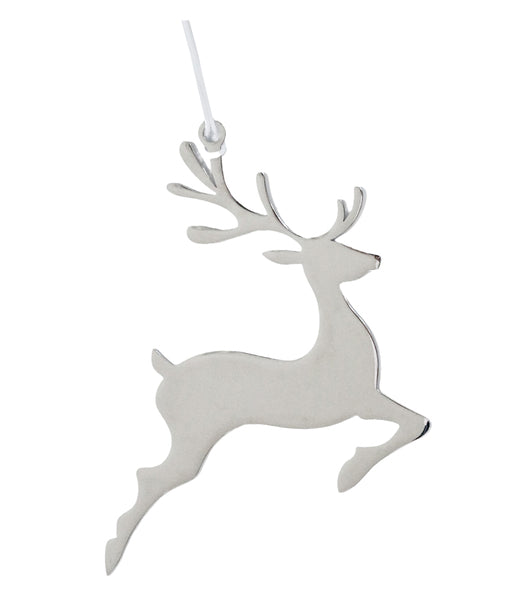 Reindeer Ornament with White Tassel